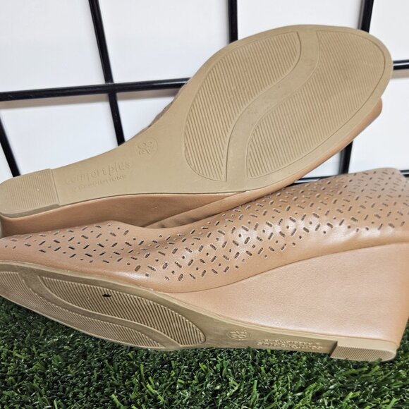 Ladies peep toe wedge 8.5 - Picture 5 of 5
